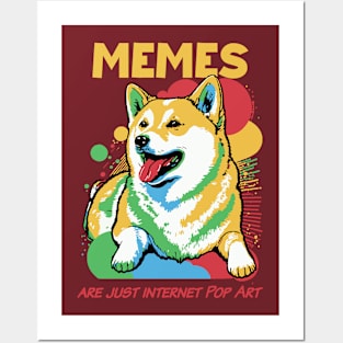 Memes Are Just Internet Pop Art Posters and Art